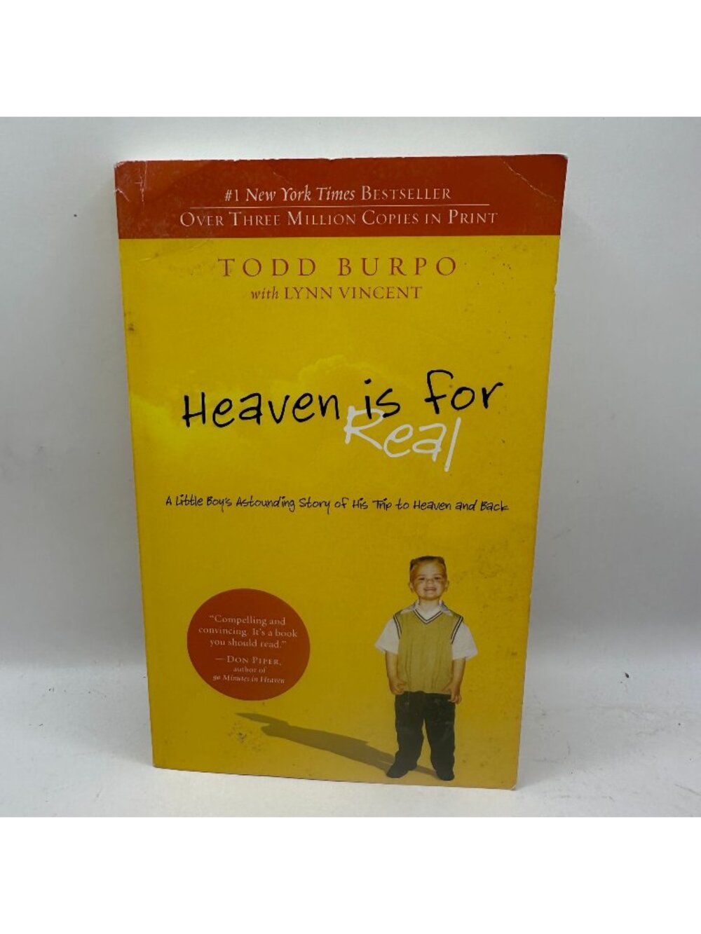Heaven Is For Real Todd Burpo With Lynn Vincent 2010 Paperback Christian Life